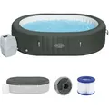 LAY-Z-SPA® XXL WLAN Whirlpool Mauritius AirJetTM 270 x 180 x 71 cm, oval