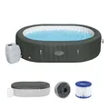 LAY-Z-SPA Mauritius AirJet XXL-Whirlpool 270 x 180 x 71 cm oval