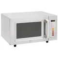 METRO Professional Mikrowelle GMW1125, Edelstahl, 51.1 x 43.2 x 31.1 cm, 25 L, 100 Programme, 60-Minuten-Timer, 5 Leistungsstufen, für Teller bis Ø 30.5 cm, silber
