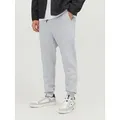 Jack & Jones Sweathose JPSTGORDON mit Kordelzug und Komfortbund unifarben, modisch, regular fit, Sweatware grau S