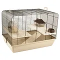 Flamingo Hamsterkäfig/Nagerkäfig Milo 2 beige, UVP 99,90 EUR, NEU