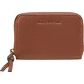 Marc O'Polo Geldbörse Melissa Combi Wallet Dark Cognac braun - Braun