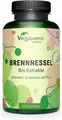 Vegavero Brennnessel Bio Extrakte | 120 Kapseln | Extrakte aus Wurzeln & Blätter