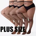 Sexy Schwarze Netz Strumpfhose - grobe Maschen Kostüm Fasching Karneval S-XXL De