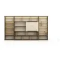 JVmoebel Aktenschrank Büro Akten Regal Schrank Holz Regale Schränke Office Büro Universal Made in Europa beige|braun