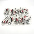 22 Stück Goodbay Audiokabel Cinch-Buchse an 2mal Cinch-Stecker 0,2m (neu)