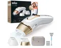 Braun IPL Silk-expert Pro 5 PL5358, Weiß/Gold; Neu für Intimbereich