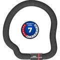 Abus Kettenschloss GOOSE LOCK 6206K/110 Stahl, L=1.100mm, Ø=6mm, schwarz