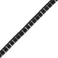 InLine flexibler Kabelkanal/Kabelschlauch 10m, schwarz, 28mm, Schwarz