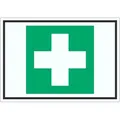 Erste Hilfe Symbol Aufkleber A3 (297x420mm)