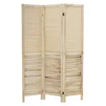 Paravent Raumteiler 3 Teile Faltbare Trennwand Holz Raumtrenner Sichtschutzwand