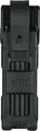 Abus BORDO Classic 5900/90 BK ST Faltschloss mit Halter