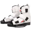 F2 Marken Wakeboard Bindung Stiefel Binding Premium Boots, L/XL (Gr. 43-45) Weiss 2025, Wake und Kite, Kabel - Park