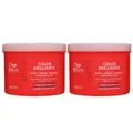 Wella Invigo Color Brilliance Coarse 2 x 500 ml Maske für kräftiges coloriertes