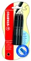 Patrone zum Nachfüllen - STABILO EASYoriginal Refill - medium - 6er Pack - schwarz