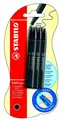 Stabilo Easy Original Schwarz Tintenschreiber Nachfüllen - 0.5mm - Packung 6