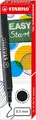 Stabilo Easy Original Schwarze Tintenpatronen - 0,5 mm - Packung Mit 3