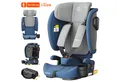 Daliya® Autokindersitz JOYMAX i-Size Auto-Kindersitz, ISOFIX, für Kinder 76-150 cm, 9-36 kg, ab: 1,5 Jahren, bis: 10 Jahre, ab: 76 cm, bis: 150 cm, (3-tlg), ISOFIX, Top Tether, faltbar, verstellbare Kopfstütze und Rückenlehne