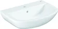 Grohe Waschtisch Bau Keramik 39421, wandhängend, 609 x 442 mm, 1 Hahnloch, mit Überlauf, aus Sanitärkeramik, alpinweiß, 1 Stk.