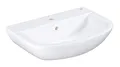 GROHE Bau Keramik - Waschtisch (60cm mit Überlauf, wandhängend, mit einem Hahnloch), alpinweiß, 39421000