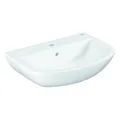 Grohe Waschtisch Bau Keramik 60,9x44,2 cm Weiß 1 Hahnloch wandhängend