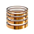 YIXISI 5 Stücke Kapton Tape, Hohe Temp Tape, Hohen Temperaturen Hitzebeständig Klebeband, Polyimid Film Klebeband (3mm/6mm/8mm/10mm/12mm * 33m)
