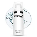 RAU Cosmetics Collagen Booster Serum 50 ml - Anti-Aging Gesichtsserum mit Hyaluronsäure & Tripeptid-Komplex - Straffendes Feuchtigkeitsserum für reife Haut - Falten Serum Made in Germany