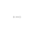 DIN 609 Sechskant-Passschraube M8x50 Stahl 8.8 blank m. Gewindezapfen 25 Stk