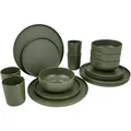 Bo-Camp - Industrial Collection - Essgeschirr - Patom - 16-Teilig - Grün