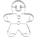 Birkmann, XXL Ausstechform Lebkuchenmann, Ausstechform zum Ausstechen und Dekorieren von Plätzchen, Marzipan, Fondant, Edelstahl, spülmaschinengeeignet, Größe:18 cm
