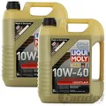 2x 5L LIQUI MOLY LEICHTLAUF 10W-40 MOTORÖL KANISTER Art. 1310