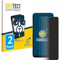 BROTECT Sichtschutzfolie Anti-Spy Privacy Folie Blaulicht-Schutz (2 Stück, Samsung Galaxy M30) (4334880)