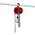 Einhell - Kettenflaschenzug Tc-ch 1000 (max. 1.000 Kilo Auf Max. 2,5 M Hubhöhe, Robustes, Geschlossenes Metallgehäuse Für Sichere Kettenführung, Lasthaken Mit Sicherheitsbügel)
