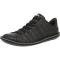 Camper 18751-048 Beetle - Herren Schuhe Freizeitschuhe - Smooth-Negro, Größe:44 EU - Schwarz - 44
