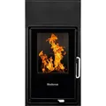 Buderus Logaflame HLG316 Heizeinsatz, 10 kW, Muldenfeuerung, Türanschlag links
