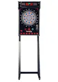 Karella elektronische Dartscheibe E-Master inkl. 6 Softdarts, Profi E-Dartboard, Made in EU, Dartautomat erhältlich mit und ohne Münzprüfer, mit oder ohne Standfuß, bis 4 Spieler
