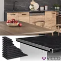 Küchenarbeitsplatte R-Line Anthrazit 60 cm Vicco