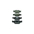 1x ORIGINAL® Hella 8DB 355 006-511 Bremsbelagsatz, Scheibenbremse Vorne, exkl.
