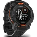 Garmin Instinct® 3 Instinct 3 – 45 mm, MIP Solar Schwarz mit Silikon-Wechselarmband 22 mm" 010-02934-00" - digital,schwarz - 45mm