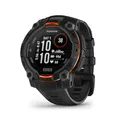 Garmin Instinct 3 45mm SOLAR – Multisport-Smartwatch, 0,9" Display, bis zu 28 Tage Akkulaufzeit, 80+ Sport-Apps, Navigationsfunktion, smarte Features, LED-Taschenlampe, wasserdicht