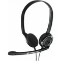 Eops PC 8 USB Headset Kabelgebundener Kopfbügel BüroAnrufzentrale USB TypA - Schwarz