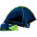 McKINLEY Gruppenzelt Camping-Zelt FESTENT 902 BLUE PETROL/GREEN LI