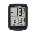 Sigma BC 10.0 WR Fahrradcomputer Schwarz — wasserdicht, über 2 Jahre Akku