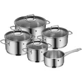 WMF Topf-Set Astoria 5 tlg. mit Deckel für jeden Herd geignet Chromargan