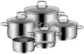 WMF Kochtopfset Astoria 9-teilig Edelstahl Induktion Topfset Töpfe mit Deckel