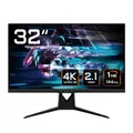 Gigabyte AORUS FI32U 31,5” 4K Pro Gaming Monitor - 3840 x 2160 (UHD), 144Hz, 1ms, 350 cd/m², FreeSync Premium Pro, Display HDR400, HDMI 2.1, DisplayPort 1.4