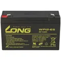 Kunglong - Bleiakku Kompatibel Elektrofahrzeug Uc12-6 6v 12ah Agm Blei 10ah