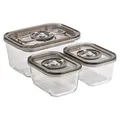 Caso Design VacuBoss Eco - Set (Vakuum Frischebehälter) - Schwarz