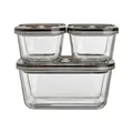 Caso VacuBoxx Eco-Set Frischebehälter-Set 3-teilig