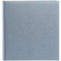 goldbuch Leinen Fotoalbum Summertime Trend 2 30x31cm 100 weiße Seiten blau-grau